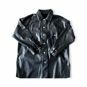 Zara Men’s Leather Jacket Size XL